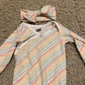 Copper Pearl Knotted Gown